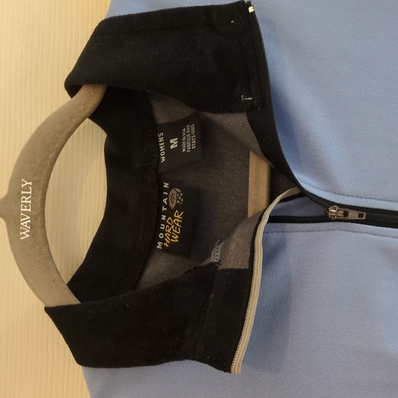 Mountain Hardware | Women's Quarter Zip Jacket | Wind Breaker | light Blue | Med - Picture 2 of 6